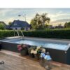 Mini contêiner de piscina móvel 5m25x2m55x1m26