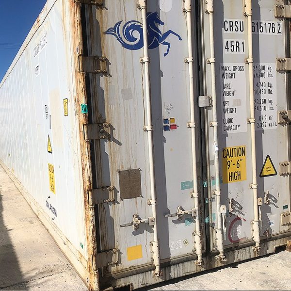 Contentor marítimo usado Reefer 40’HR – 12 metros