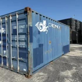 Contentor Marítimo 20 pés (6m) DV Azul – Usado 229607-9