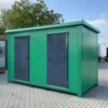 Cabina de duche de 4 metros x 2 metros