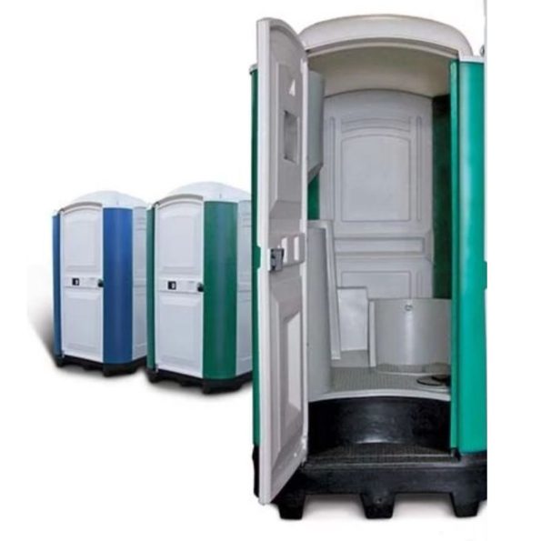 WC PORTÁTIL MECAPLAST SANITA TIPO TURCA C/LIGAÇÃO À REDE – VERDE – AZUL