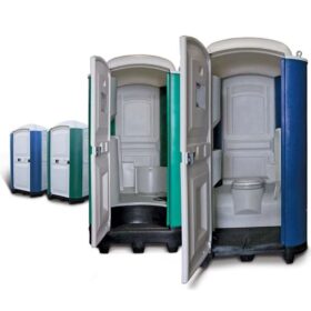 WC PORTÁTIL MECABI SANITA TIPO INGLÊS QUÍMICO – AZUL – VERDE