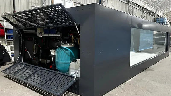 Piscina de polipropileno de 6,5 mx 2,5 m con ventana de 4 m - Image 4
